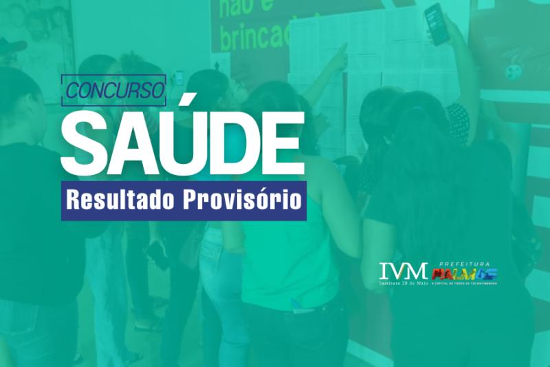 AGORA: Resultado provisório do concurso da Saúde de Palmas é divulgado; confira