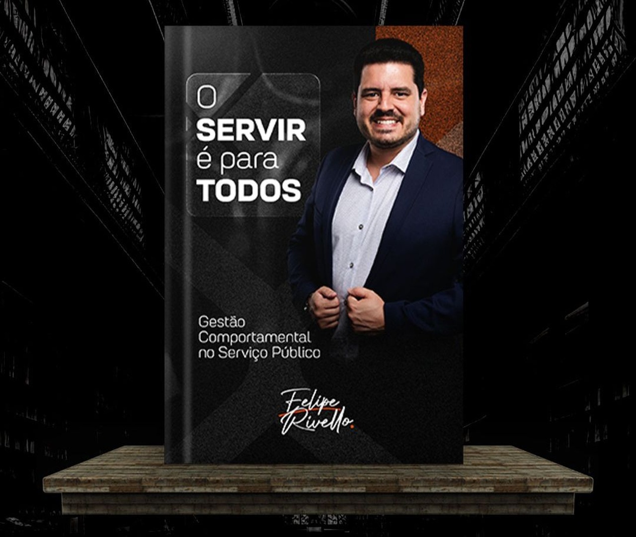 Felipe Rivello fará pré-lançamento do livro “O SERVIR é para TODOS” na próxima quinta-feira (23), em Palmas