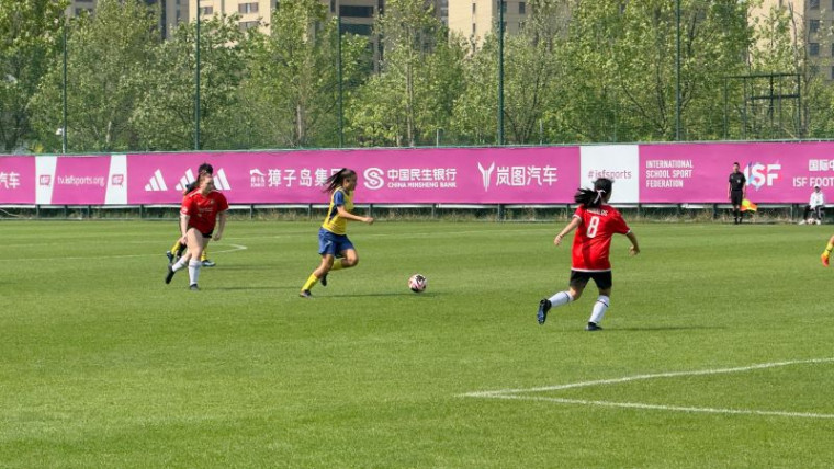 Mais uma vitória: Time feminino de futebol do Tocantins vence Canadá no Mundial Escolar