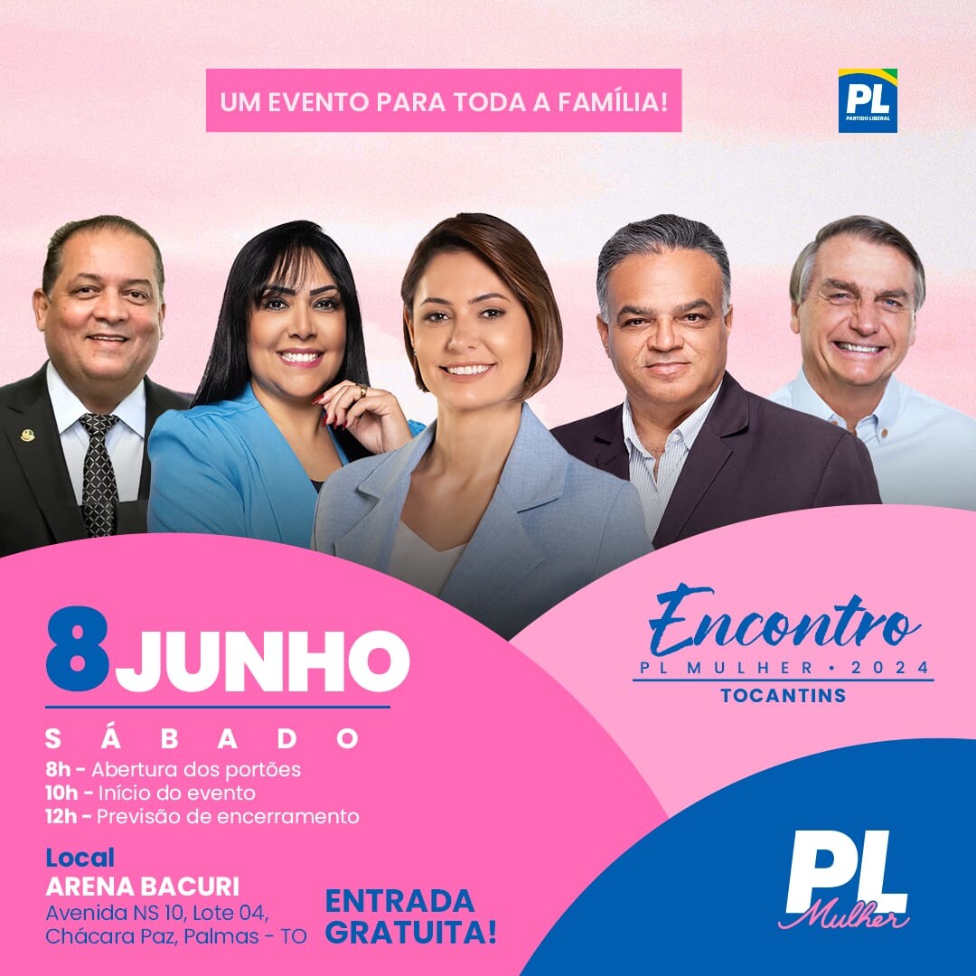 Pré-candidato a vereador de Palmas, pastor Claudemir Lopes, aposta na vitória de Janad Valcari no primeiro turno com apoio de Bolsonaro, Michelle e do senador Eduardo Gomes