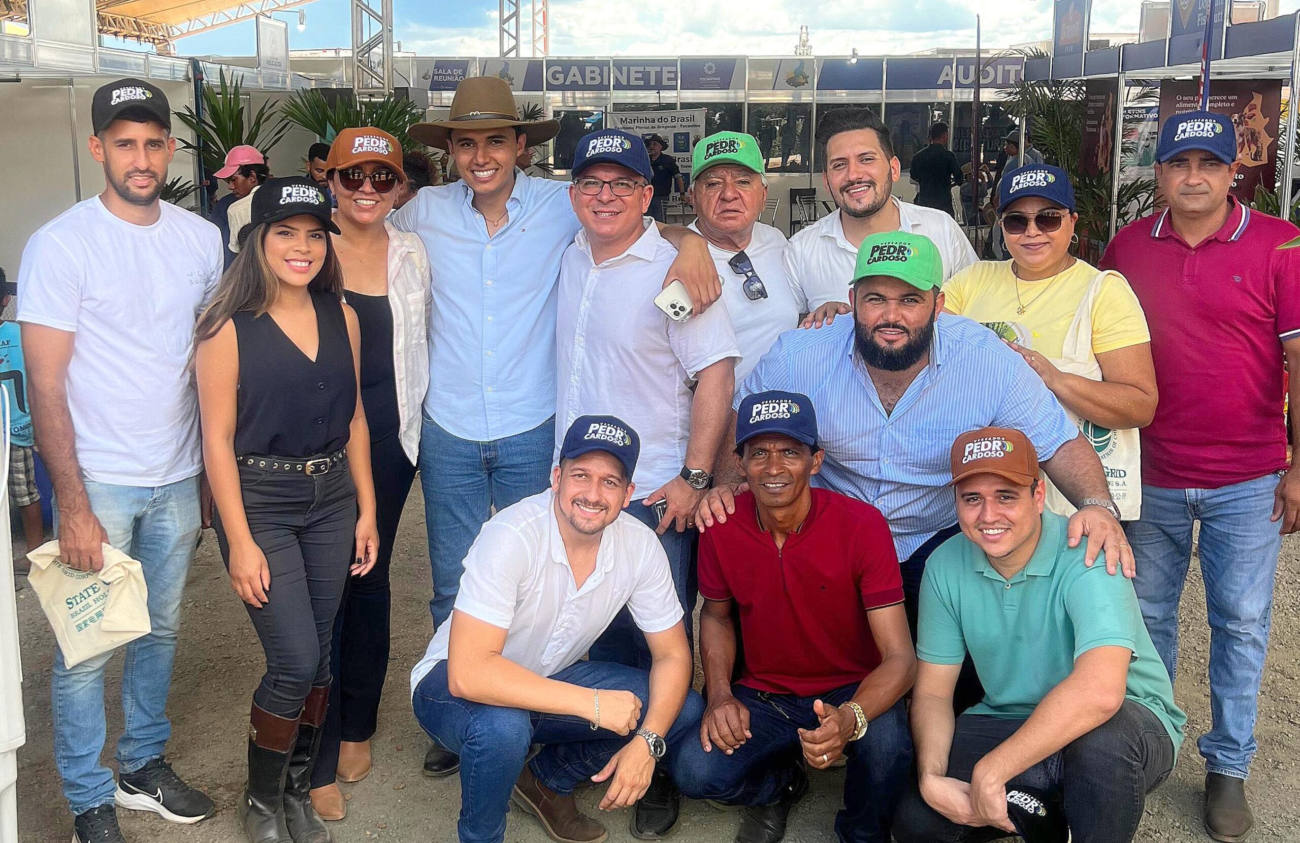 Vereador Pedro Cardoso participa da abertura oficial da Agrotins 2024