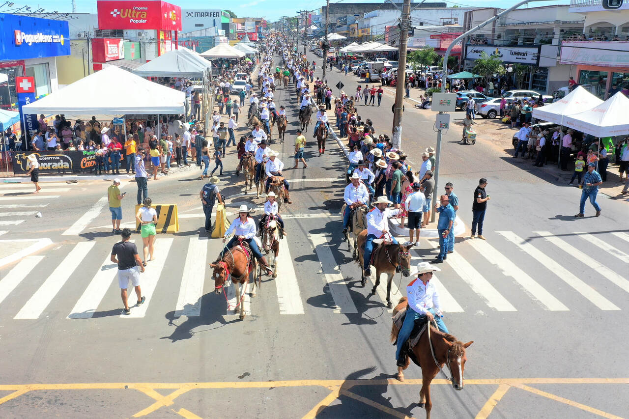 Araguaína abre cadastro para ambulantes e tendas na Expoara e cavalgada; veja como participar