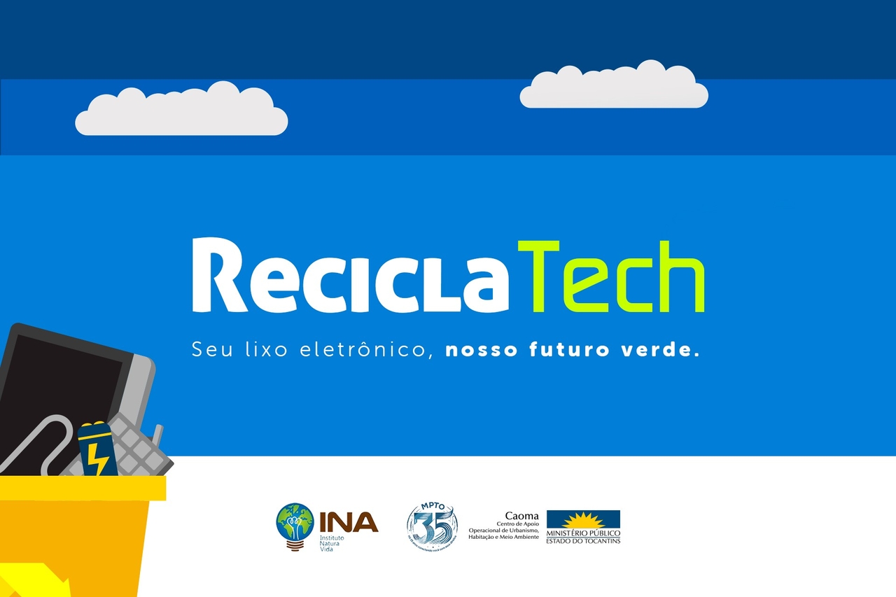 MPTO realiza hoje campanha de reciclagem de eletrônicos com distribuição de mudas; veja como participar