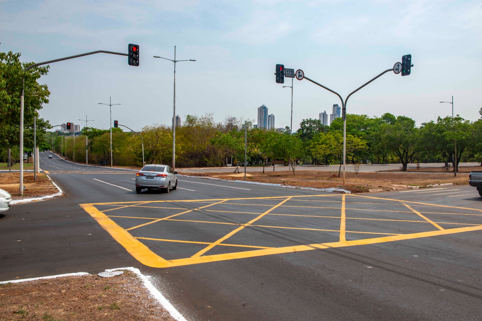 Conheça o Yellow Box: a nova sinalização da Avenida Teotônio Segurado em Palmas