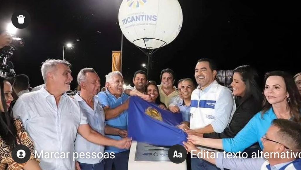 Deputado Cleiton Cardoso prestigia inauguração da nova ponte de Porto Nacional