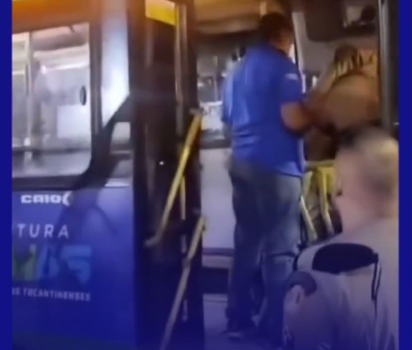 VÍDEO: Motorista de ônibus é preso por suspeita de dirigir bêbado na região sul de Palmas