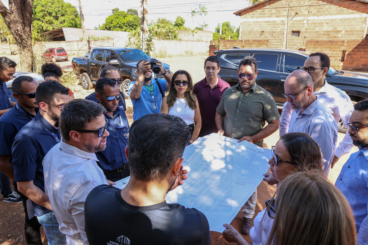 Visita técnica marca avanço na entrega de títulos de propriedade aos moradores dos setores Irmã Dulce e Universitário, em Palmas