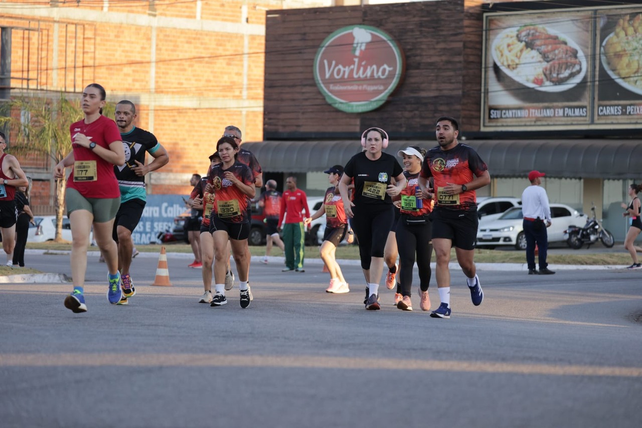 Em Palmas, 17ª Corrida do Fogo atrai mais de 3 mil pessoas; saiba detalhes