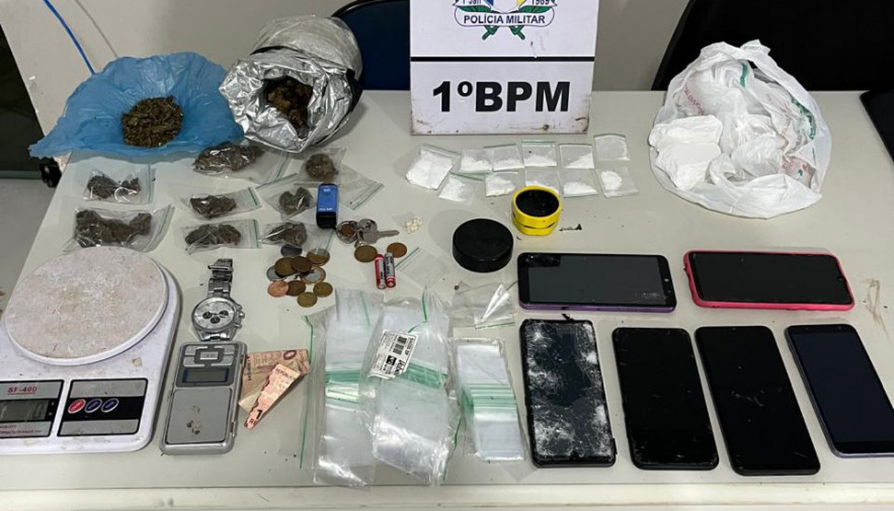 Jovem é detido com drogas e aparelhos celulares em Palmas