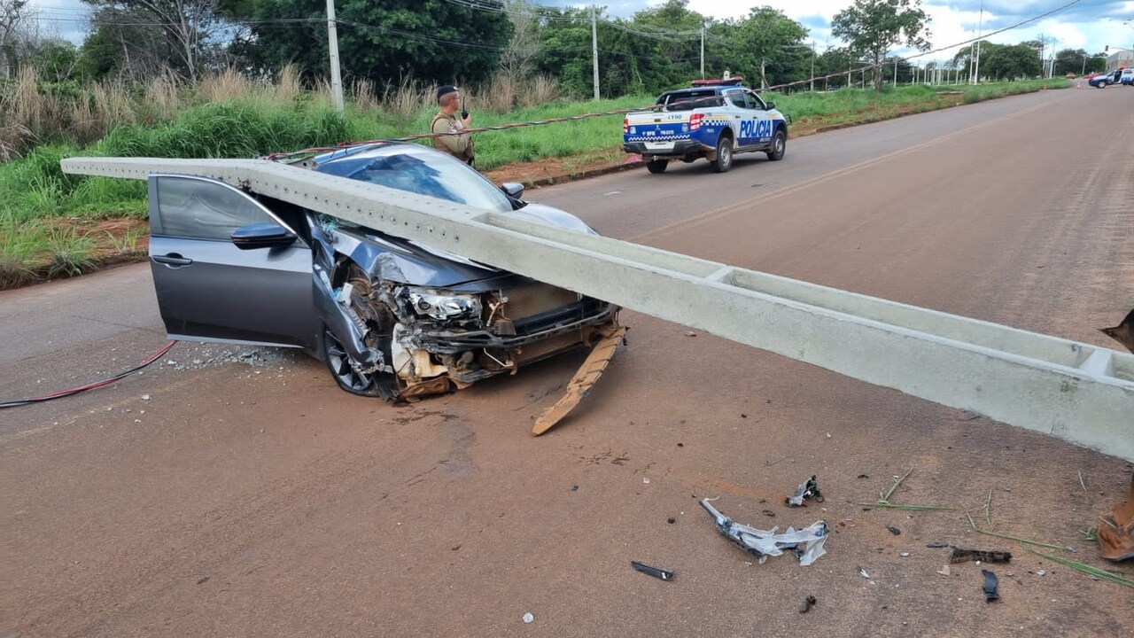 Palmas lidera ranking de acidentes com postes no Tocantins