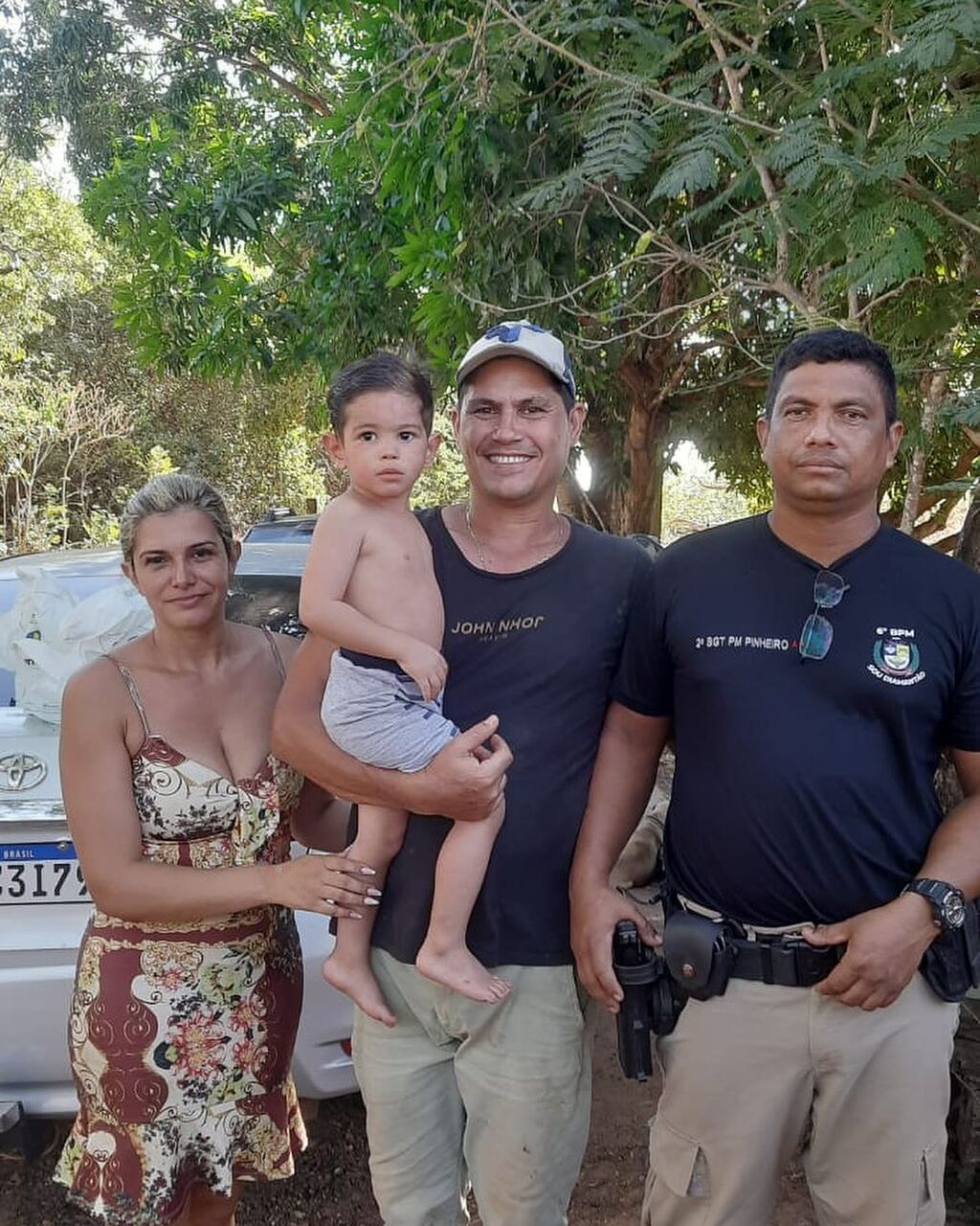 Menino de 2 anos desaparece e é localizado após horas de buscas na zona rural de Palmas