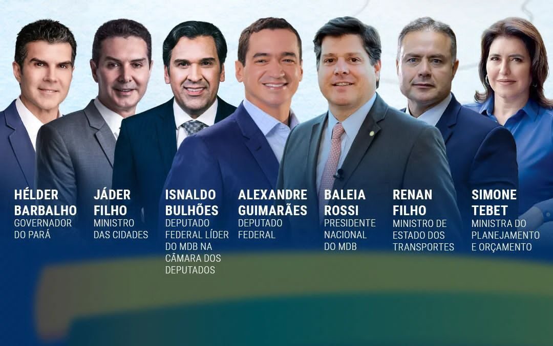 Evento partidário do MDB Tocantins terá cerimônia de posse e presença de lideranças políticas em Palmas; saiba mais