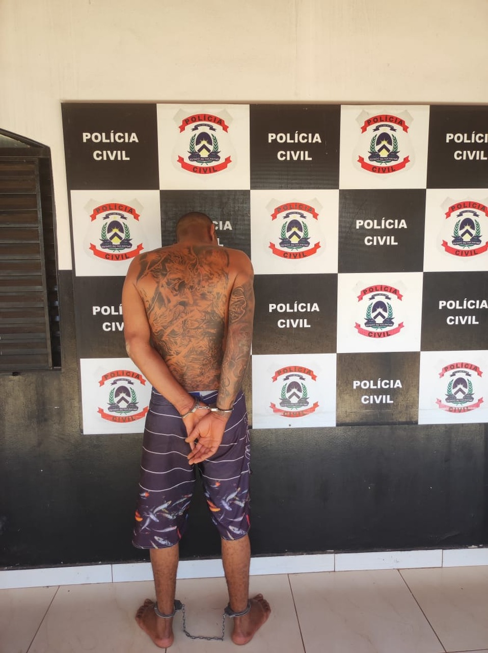 Polícia captura foragido em Colméia por homicídio em Minas Gerais