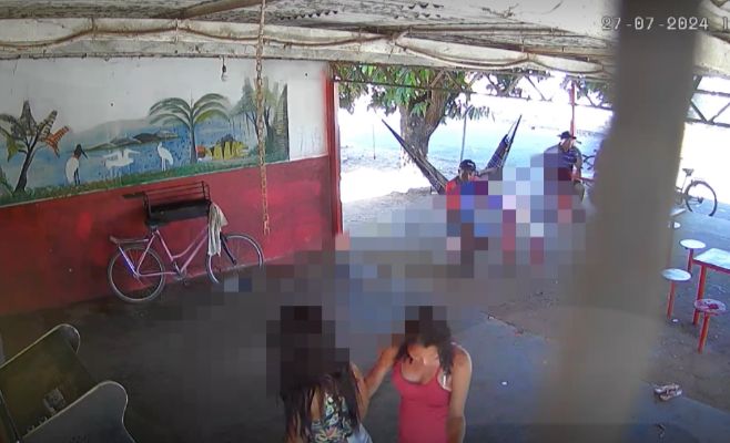 VÍDEO: Grávida é presa após esfaquear mulher em bar do setor Taquari, região Sul de Palmas