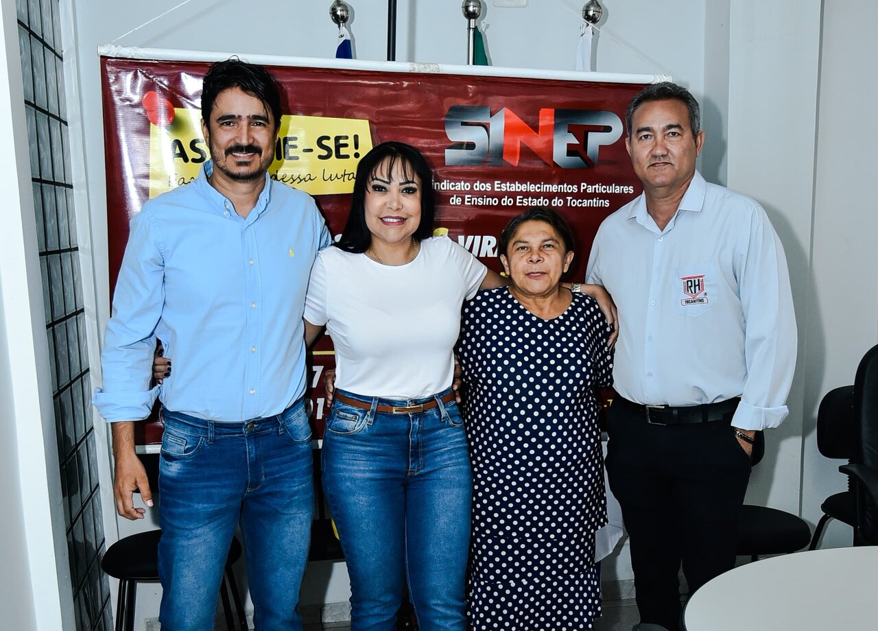 Pré-candidata à prefeitura de Palmas, Janad Valcari, recebe apoio do Sindicato dos Estabelecimentos Particulares de Ensino do Tocantins