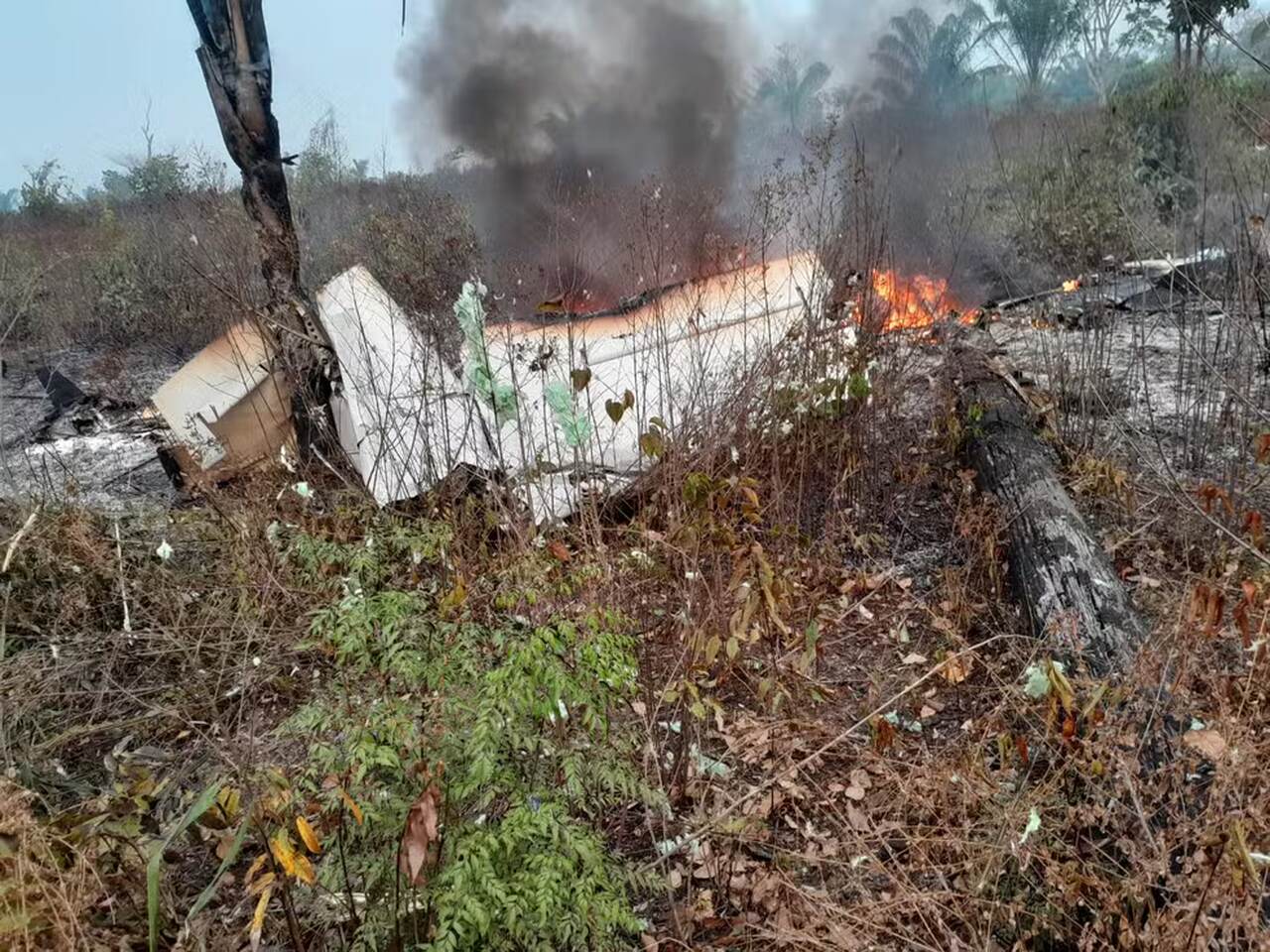 Queda de avião em Apiacás deixa cinco mortos na zona rural de Mato Grosso