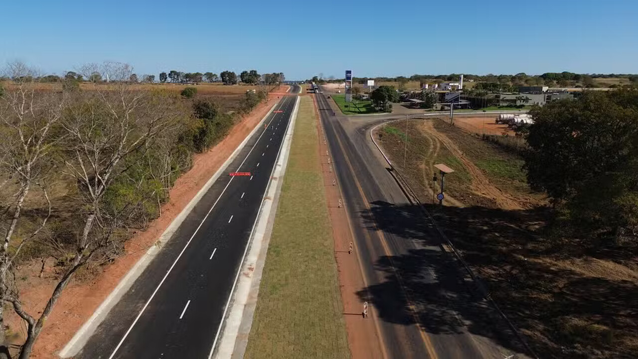 Atenção motoristas! Duplicação de trecho da BR-153 é entregue e trânsito vai mudar a partir de hoje