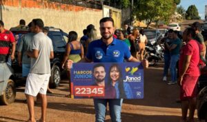 Com apoio de Janad, Marcos Júnior é o candidato a vereador mais jovem da chapa do PL