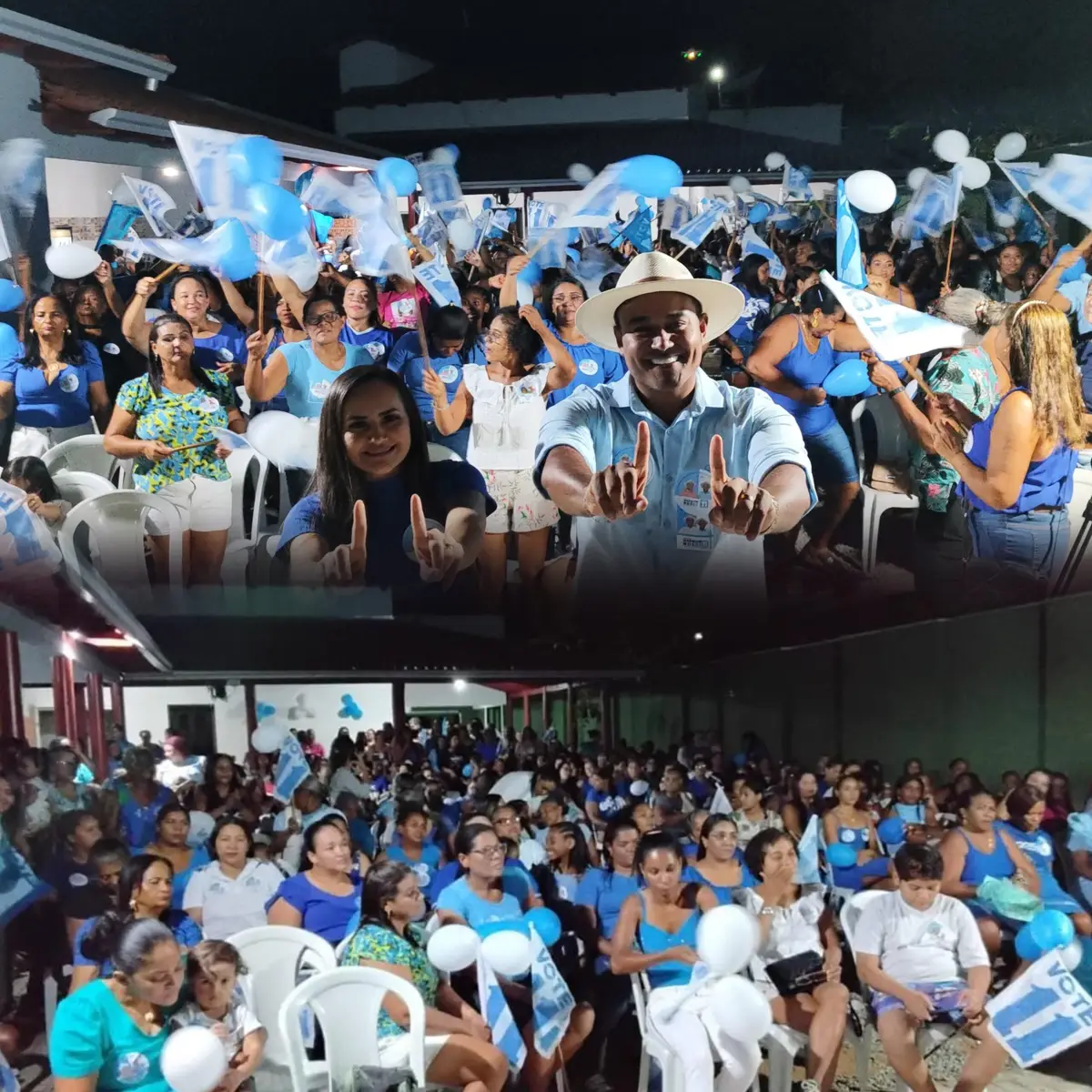 Reunião com as mulheres de Brejinho de Nazaré lota e reforça compromisso de Marquim Nobre com políticas públicas voltadas ao público feminino