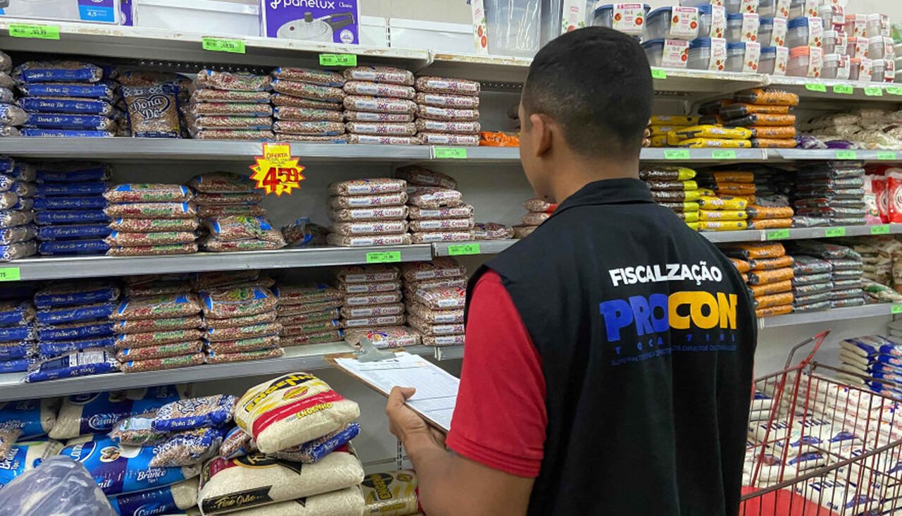 Variação de preços na cesta básica em Palmas chega a 232%, revela pesquisa do Procon