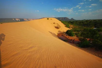 Dunas do jalapão fechadas após incêndios florestais; turistas devem esperar