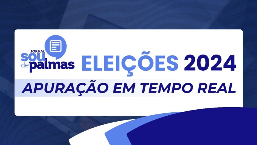 Eleitores da Capital vão às urnas hoje para escolher prefeito e vereadores; acompanhe a apuração em tempo real no Jornal Sou de Palmas