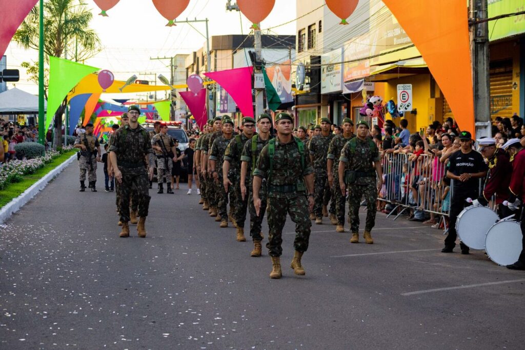 Paraíso do Tocantins comemora 61 anos com desfile cívico e atrações culturais