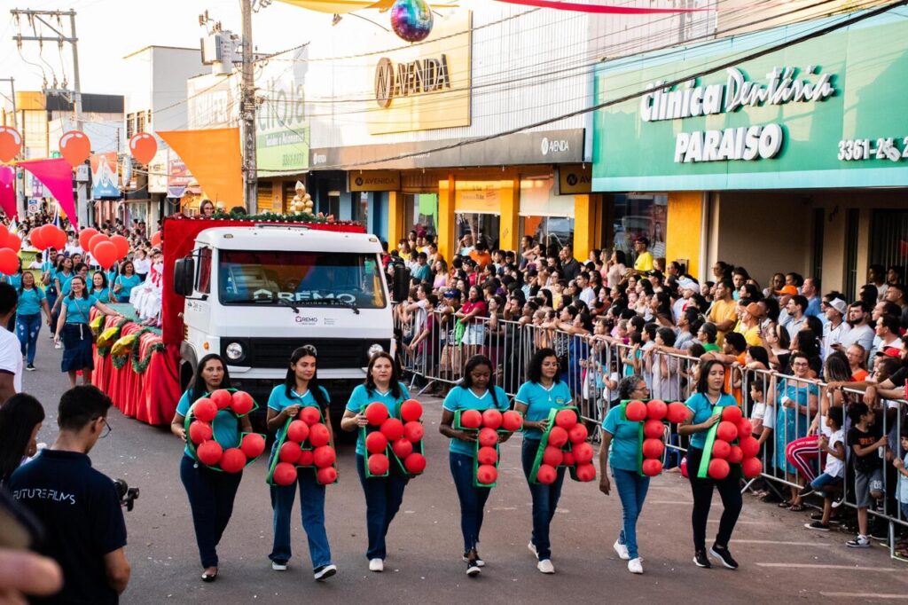 Paraíso do Tocantins comemora 61 anos com desfile cívico e atrações culturais