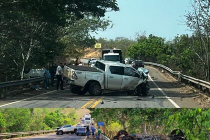 Grave acidente envolvendo colisão de veículos deixa uma pessoa morta e outra ferida entre Lajeado e Miracema