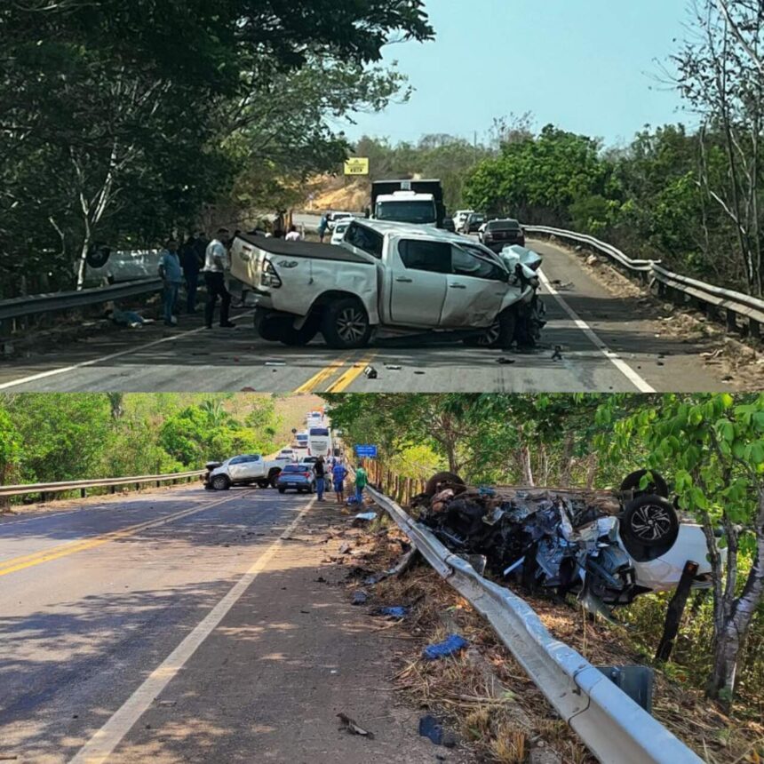 Grave acidente envolvendo colisão de veículos deixa uma pessoa morta e outra ferida entre Lajeado e Miracema