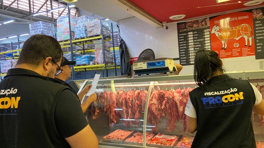 Preço da carne em Palmas: Levantamento do Procon aponta locais com menores valores