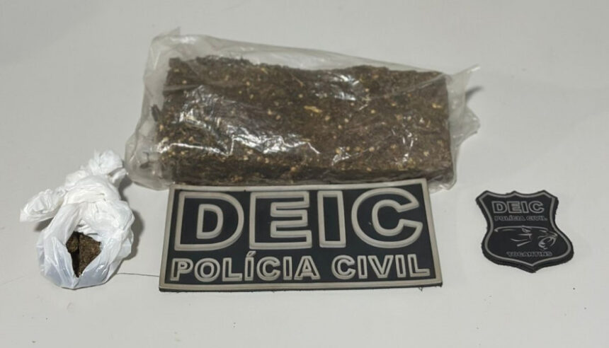 Grávida é presa em flagrante suspeita de envolvimento com o tráfico de drogas em Paraíso