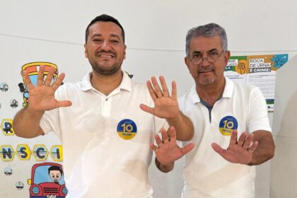 José Fontoura e Fernando Fernandes votam em Figueirópolis e falam sobre superação