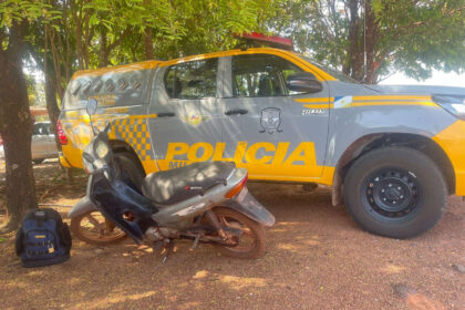 Araguaína: Moto roubada há quatro anos é recuperada e condutora presa por receptação