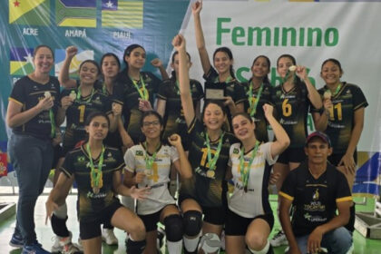 A Seleção Tocantinense Feminina de Voleibol Sub-16 conquista vaga na Primeira Divisão do Vôlei