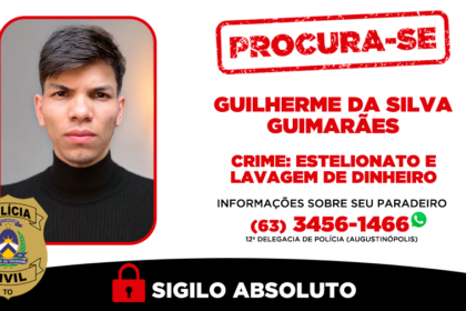 Polícia do Tocantins procura Guilherme Guimarães por estelionato e lavagem de dinheiro