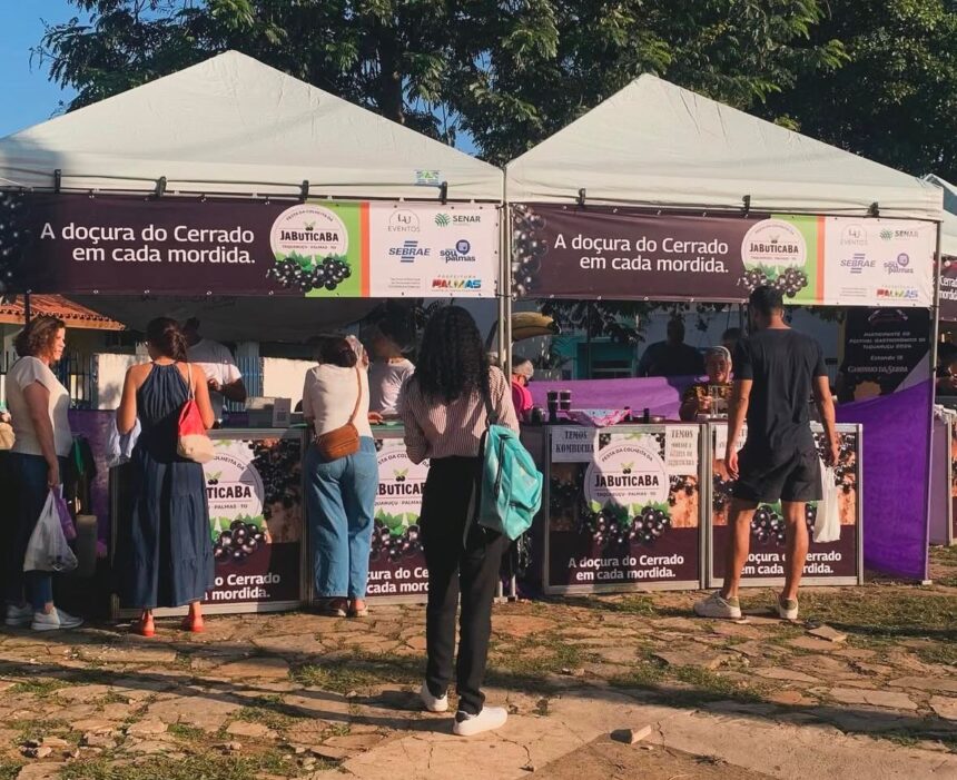 FRUTO DO SUCESSO: Empreendedores de Taquaruçu arrecadam quase R$ 250 mil com a 6ª Festa da Colheita da Jabuticaba