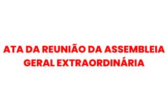 ATA DA ASSEMBLEIA GERAL EXTRAORDINÁRIA - AGE