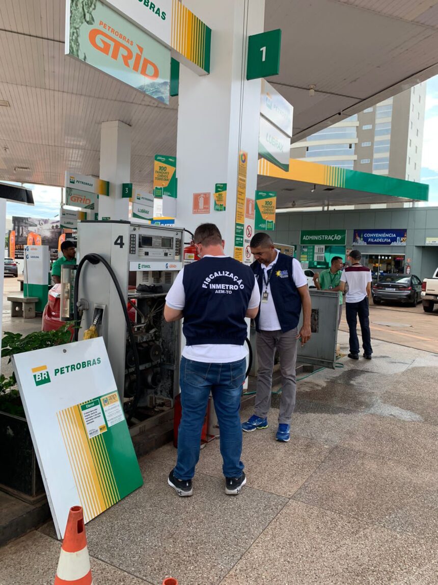 Agência de Metrologia reforça fiscalização de bombas de combustível no Tocantins
