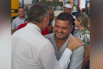 Vereador Balaio acompanha entrega de praça renovada que marca melhorias na infraestrutura no distrito de Buritirana, em Palmas
