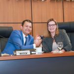 Vereador Zé Branquim recebe em seu gabinete a Dep. Estadual Claudia Lelis e reforça parceria por Palmas