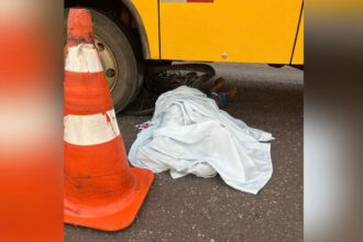 Ciclista morre após ser atropelado por ônibus escolar na TO-010, em Araguatins