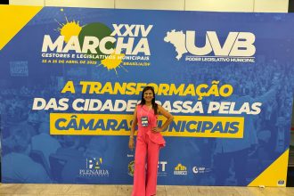 Vereadora Karina Café participa da XXIV Marcha dos Gestores e Legislativos Municipais em Brasília