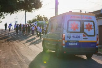 Caminhada pela Saúde movimenta Jardim Aureny IV e reforça mês de promoção à qualidade de vida em Palmas