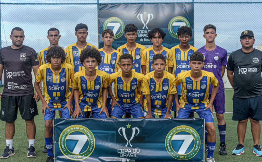 Instituto Nação Rap representa Palmas e conquista vice-campeonato sub-15 na Copa do Brasil de Futebol Society