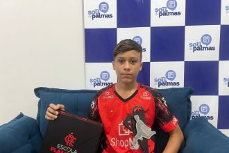 O sonho que resiste: Conheça a história emocionante do jovem Thiago Cavalcante Borges, de 12 anos, promessa do futebol em Palmas