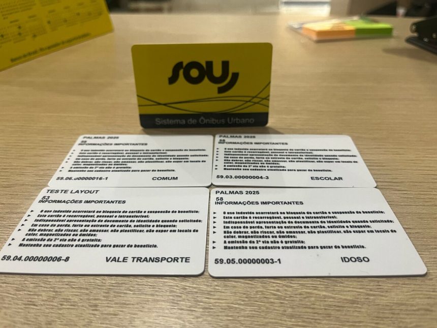 Mutirão de fim de semana vai agilizar emissão dos novos cartões de transporte em Palmas