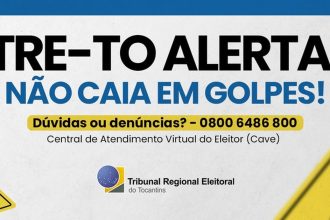 TRE-TO alerta para golpe com cobrança indevida de certidão eleitoral; documento é gratuito e pode ser emitido online