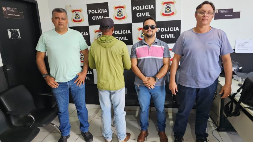 Polícia Civil prende homem condenado a quase nove anos por estupro de vulnerável no Tocantins