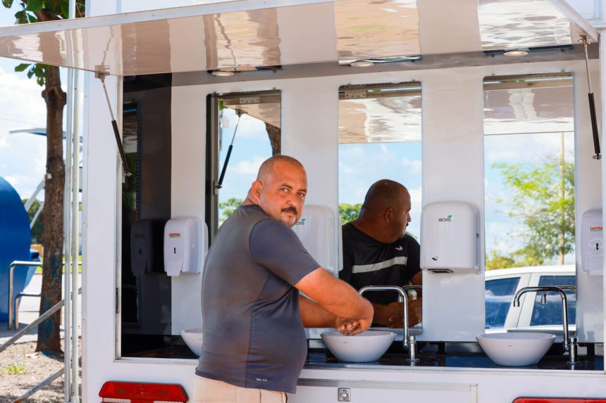 Estações de ônibus em Palmas ganham banheiros climatizados e melhorias para mais conforto aos usuários